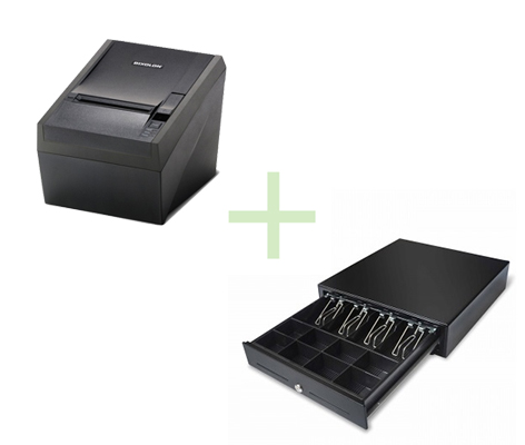 BIXOLON SRP330 SER/USB + CASH DRAWER 4N/8C