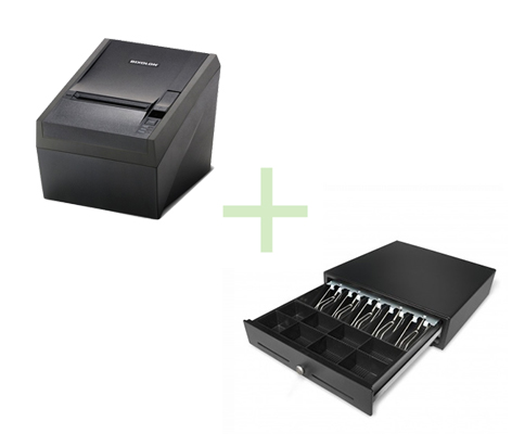 BIXOLON SRP330 SER/USB + CASH DRAWER 5N/8C