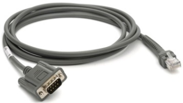 ZEBRA CABLE DATA SCANNER RS232-NIX 2M STR 5V