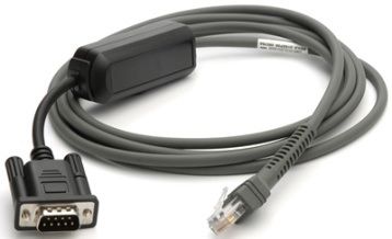 ZEBRA CABLE DATA SCANNER RS232-NIX 2M STR