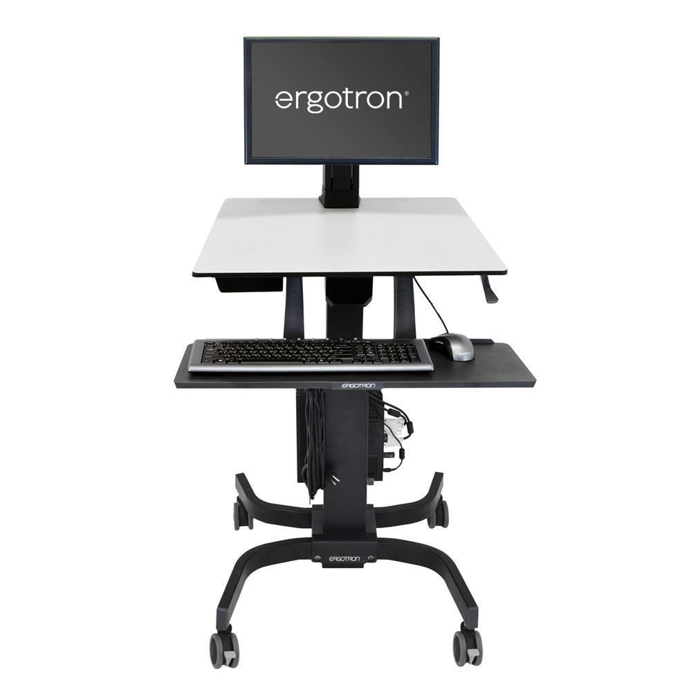 ERGOTRON WORKFIT-C SINGLE LD SIT-STAND WORKSTATION