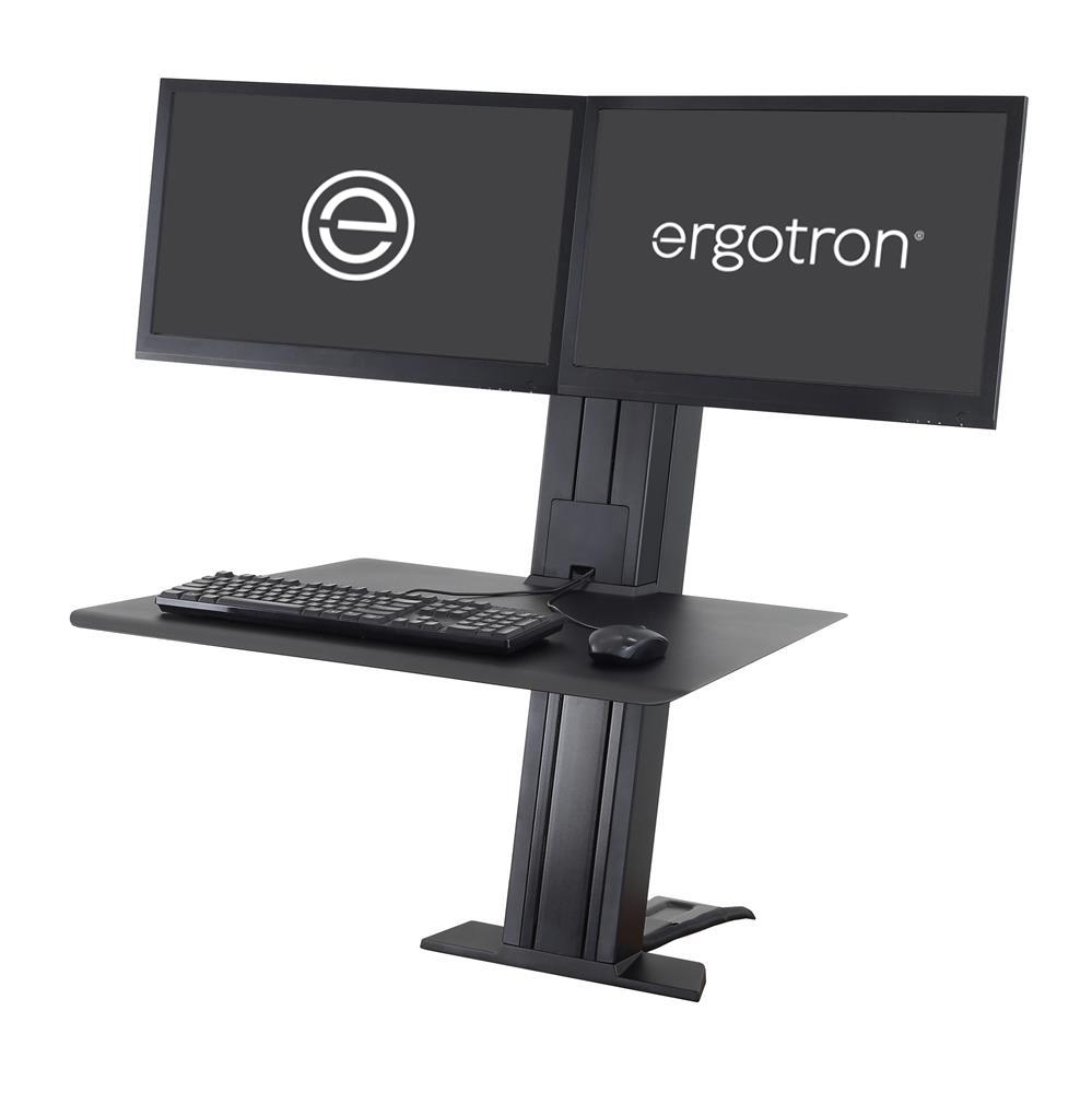 ERGOTRON WORKFIT-SR DUAL-MONITOR BLK