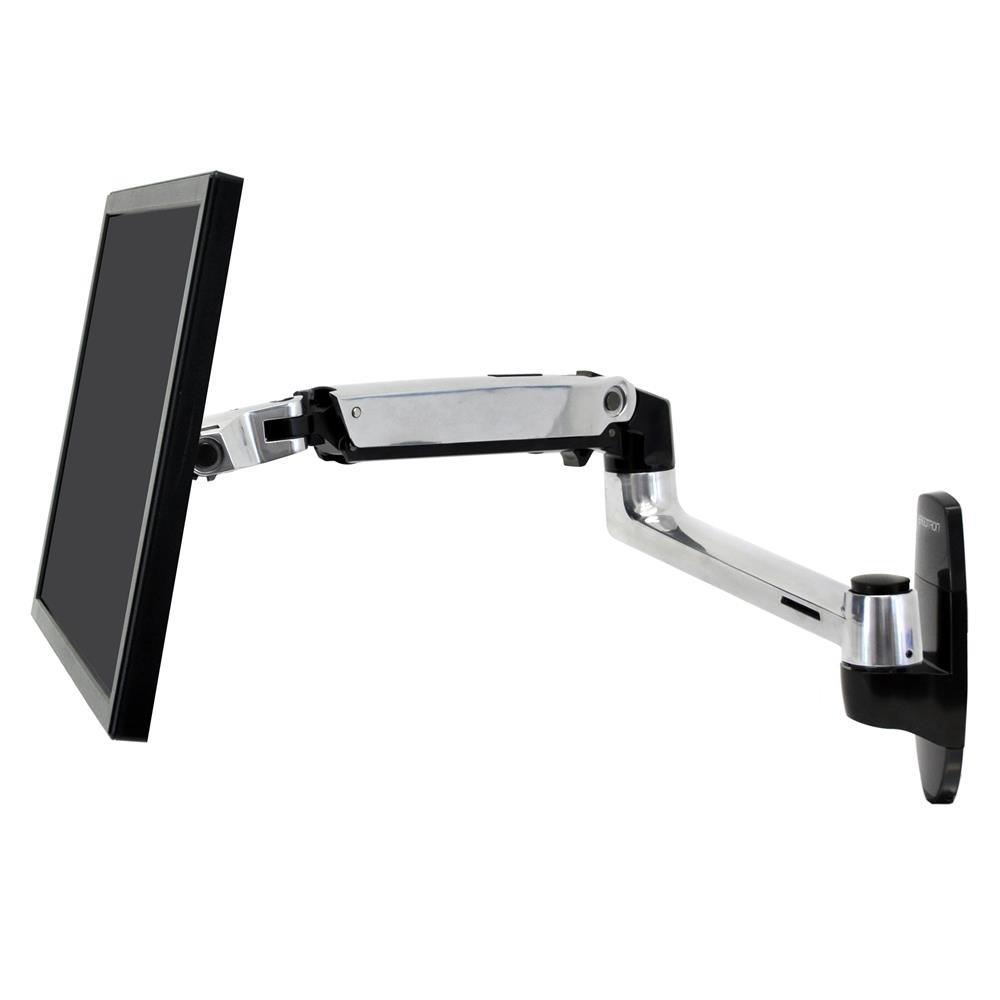 ERGOTRON LX WALL MONITOR ARM POLISHED/ALU