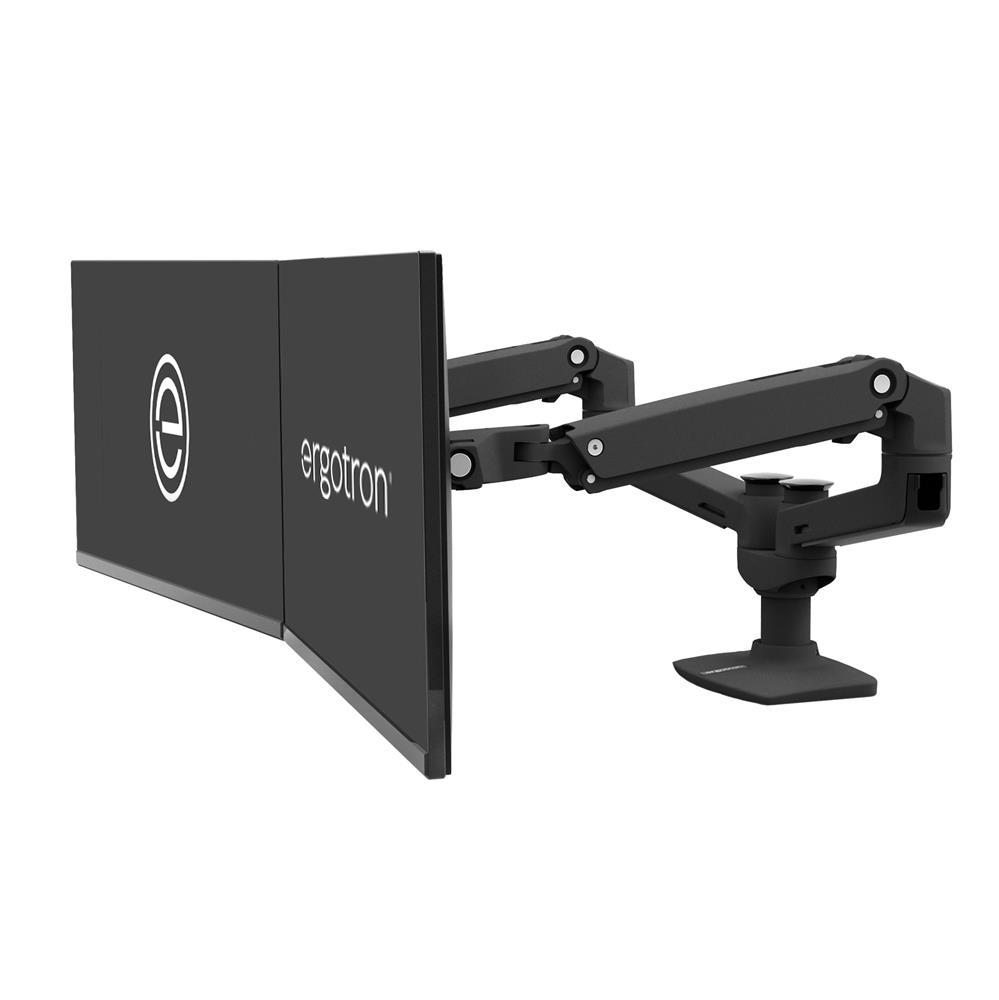 ERGOTRON LX DUAL SIDE-BY-SIDE ARM BLK