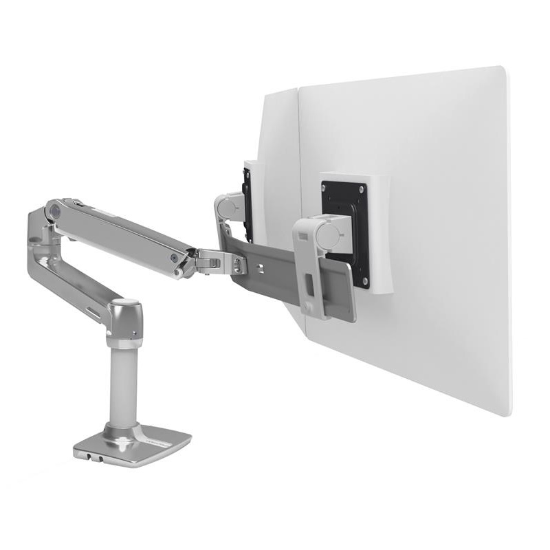 ERGOTRON LX DESK DUAL DIRECT ARM POLISHED