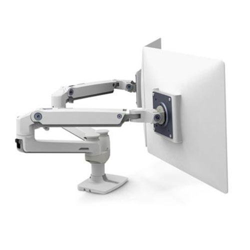 ERGOTRON LX DUAL SIDE-BY-SIDE ARM WHI