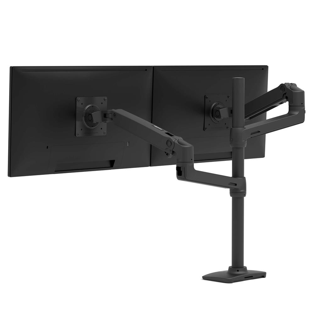 ERGOTRON LX DUAL STACKING ARM TALL-POLE BLK