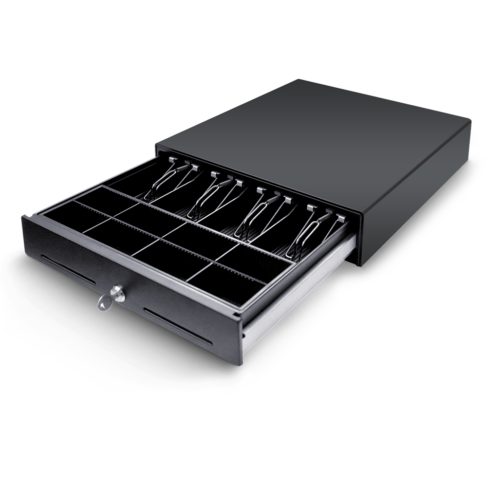 VPOS CASH DRAWER VP-350 4 NOTE/8 COIN 24V BLK