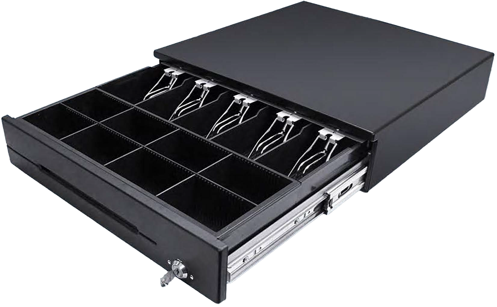 VPOS CASH DRAWER VP-425P 5 NOTE/8 COIN 24V BLK